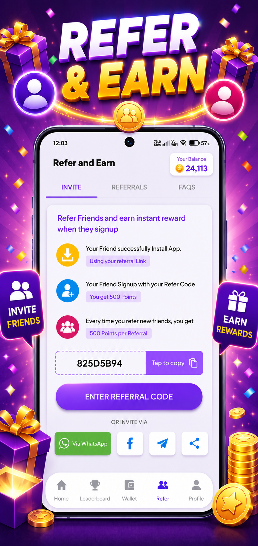 Gift Rewardz Screen 5